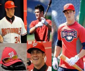 puzzel Bryce Harper honkbalspeler Washington Nationals