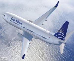 puzzel Copa Airlines is de internationale luchtvaartmaatschappij van Panama