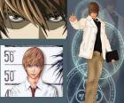 Light Yagami ook bekend als Kira, de protagonist van de anime Death Note